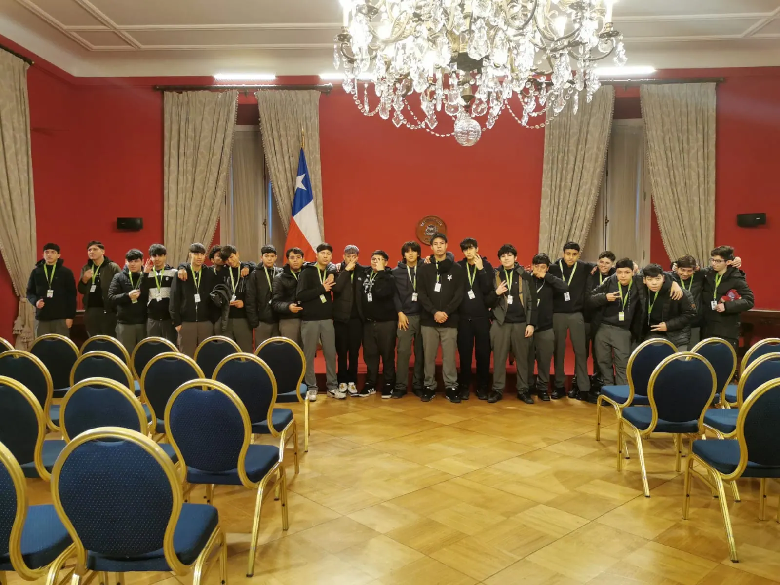 Salida Pedagógica a La Moneda — 1° Medio B — foto 20