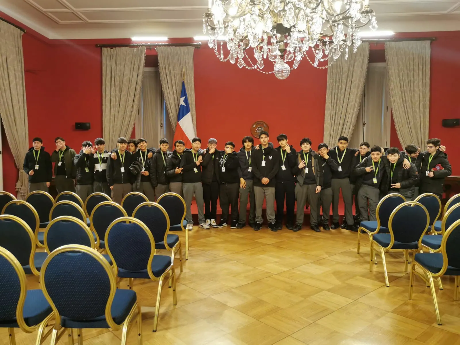 Salida Pedagógica a La Moneda — 1° Medio B — foto 29