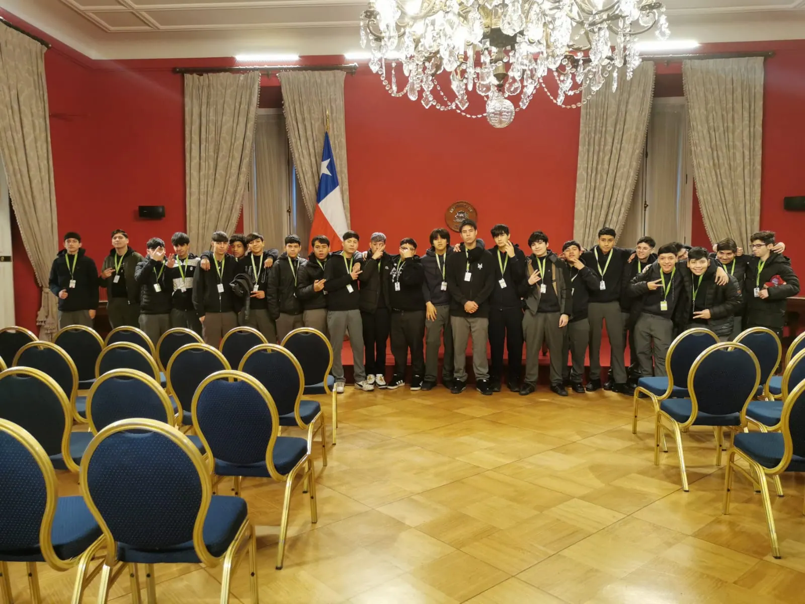 Salida Pedagógica a La Moneda — 1° Medio B — foto 40
